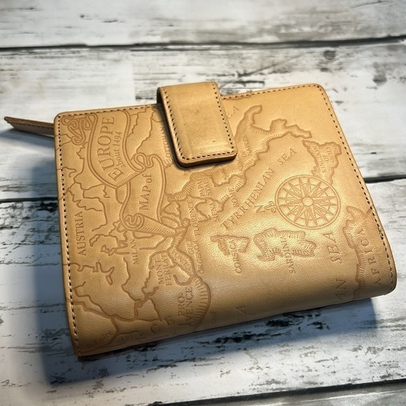 ART DECO 7321 Map Wallet - Picture 3 of 11